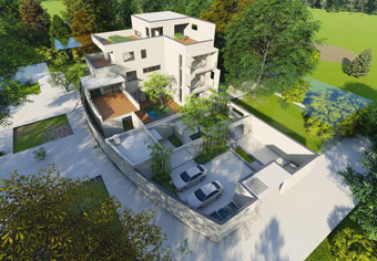 中式露臺花園設計方法與技巧(效果圖)