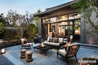 中式別墅庭院設計要素及設計注意事項(效果圖)